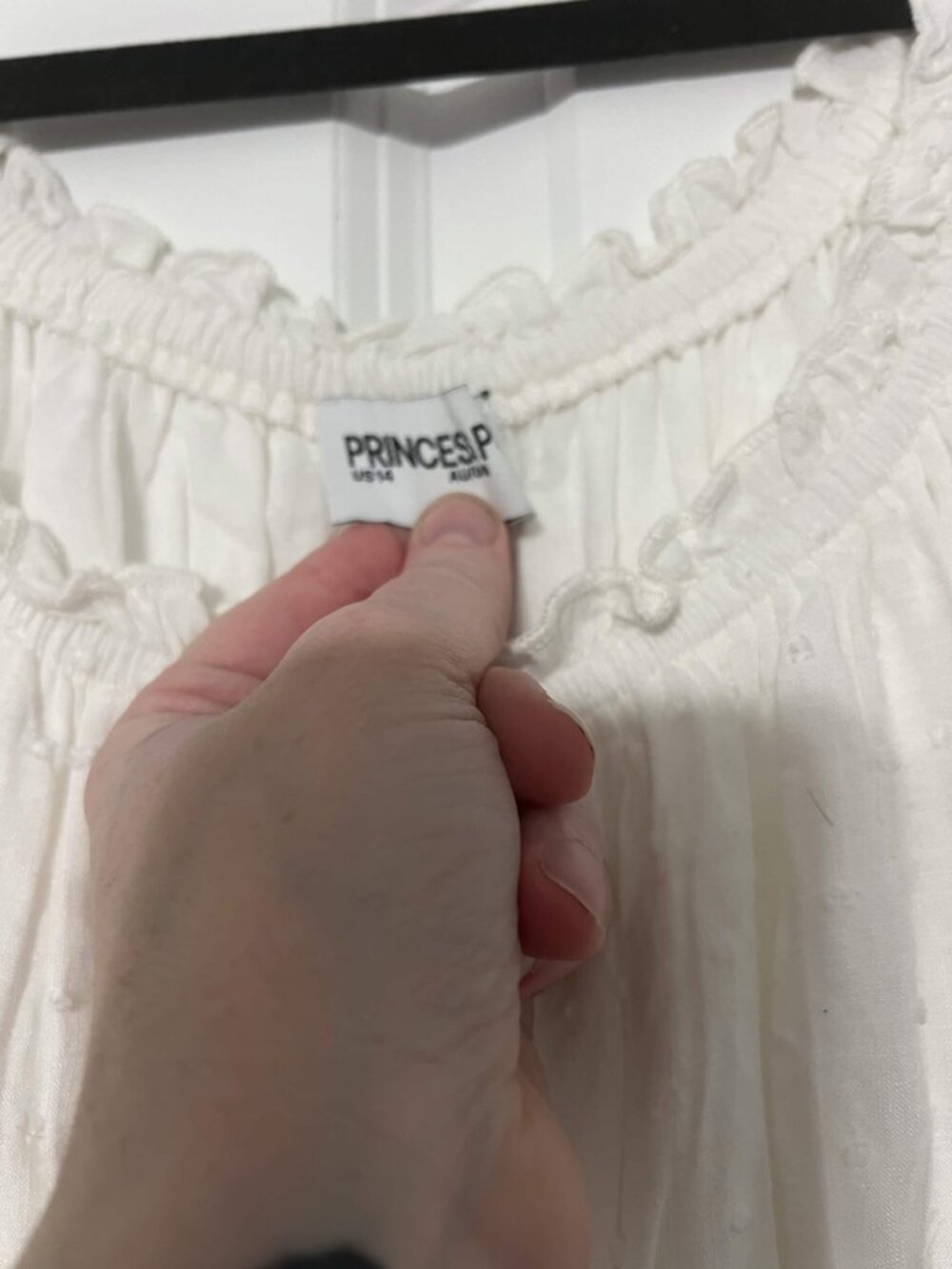 NWOT Princess Polly White Romper - Size 14 - Picture 2 of 2
